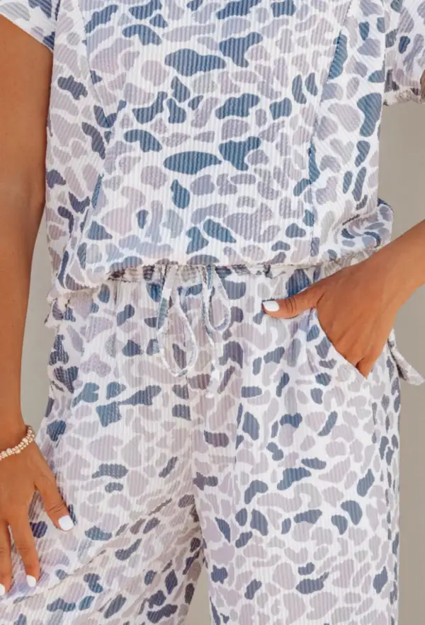 Camo Two Piece Set