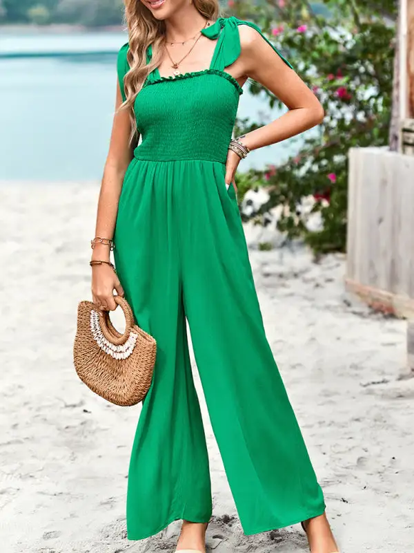 Clean High Waist Wrap Chest Spaghetti Accessory