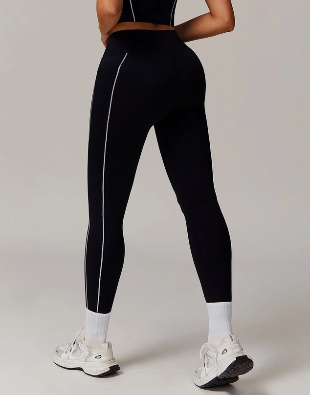 High Waist Pocketed Leggings
