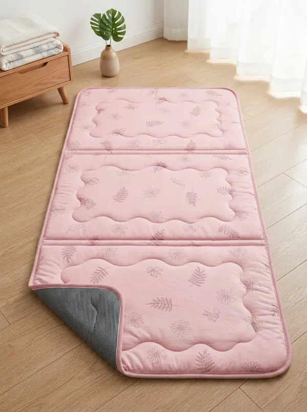 Cooling Summer Floral Leaf Pattern Cooling Mat