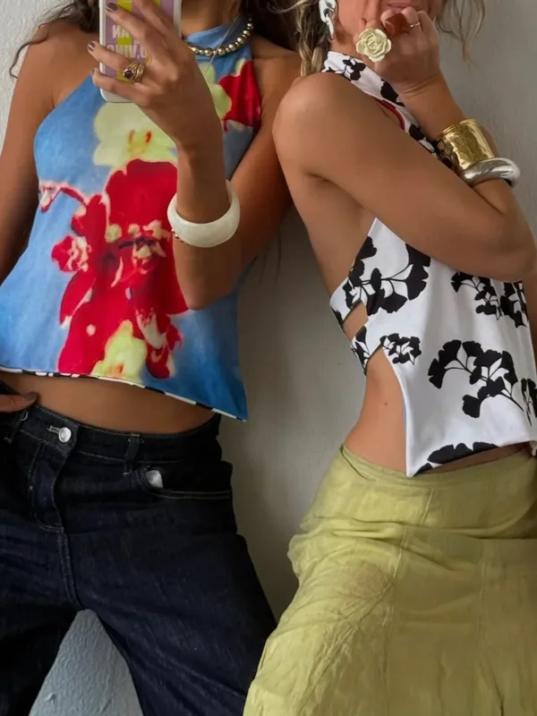 Art Graphic Tank Tops