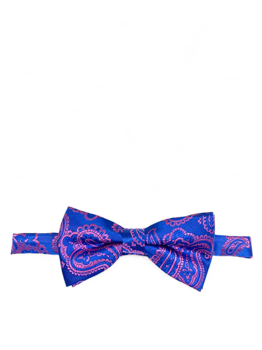 Sophisticated Paisley Polyester Bow Tie