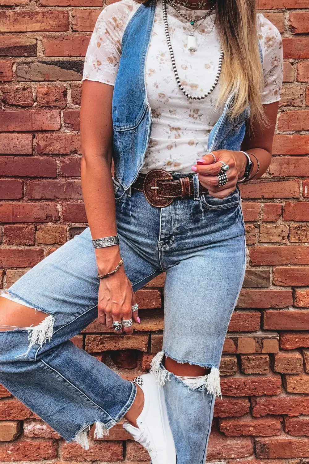Airy Contrast Boxy Tee
