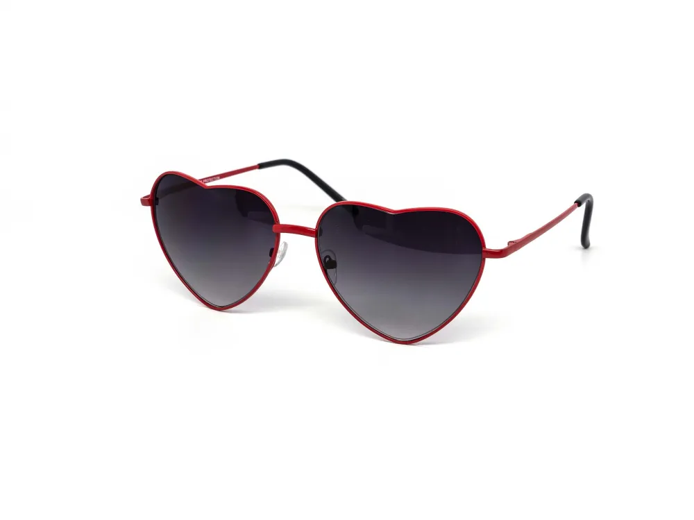 12-Pack Heart Gradient Assorted Sunglasses
