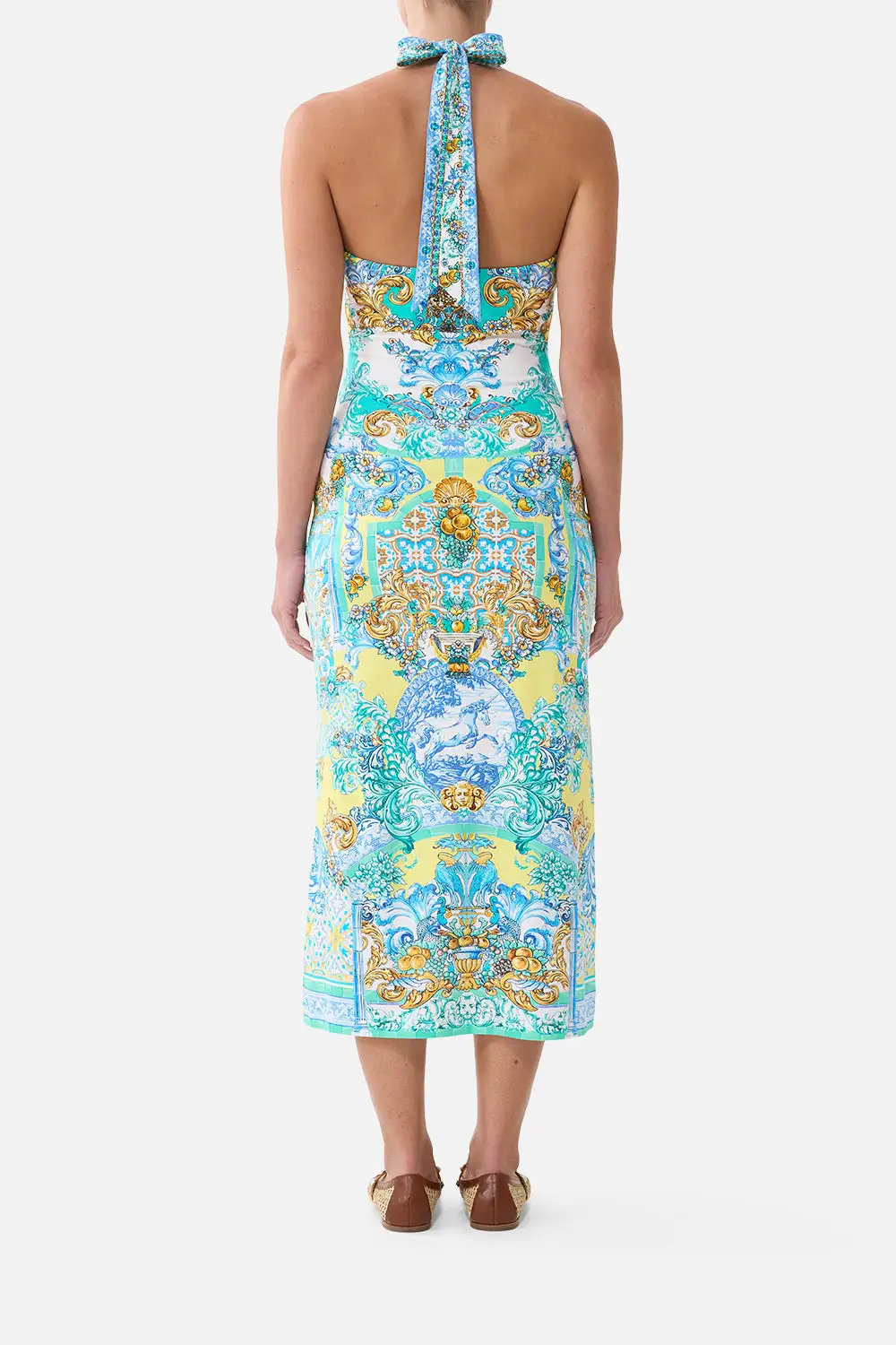 Jersey Halter Dress