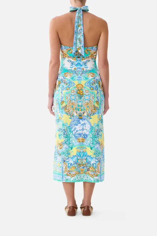 Jersey Halter Dress