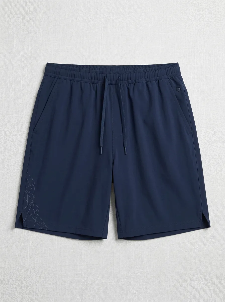 Geometric Golf Athletic Shorts
