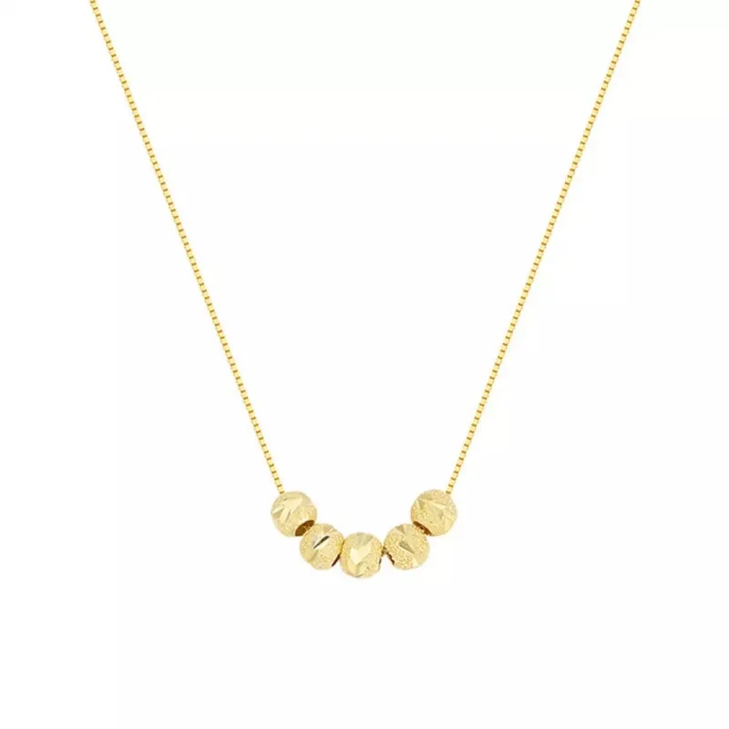 925 Sterling Silver Beaded Necklace