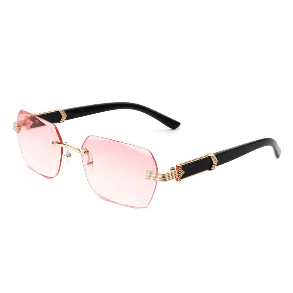 Bold Rectangle Square Frame Sunglasses