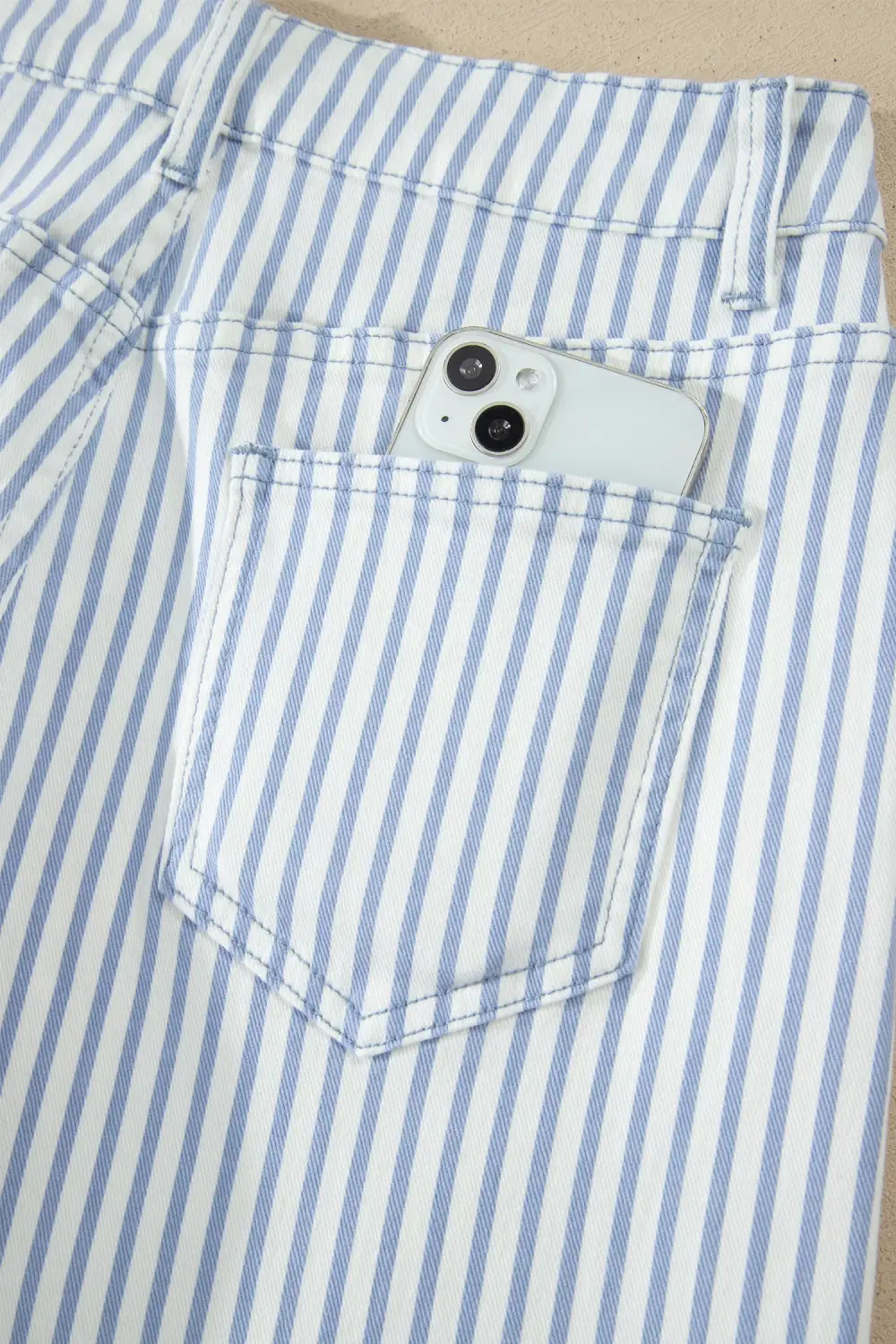 Barrel Stripe Jeans
