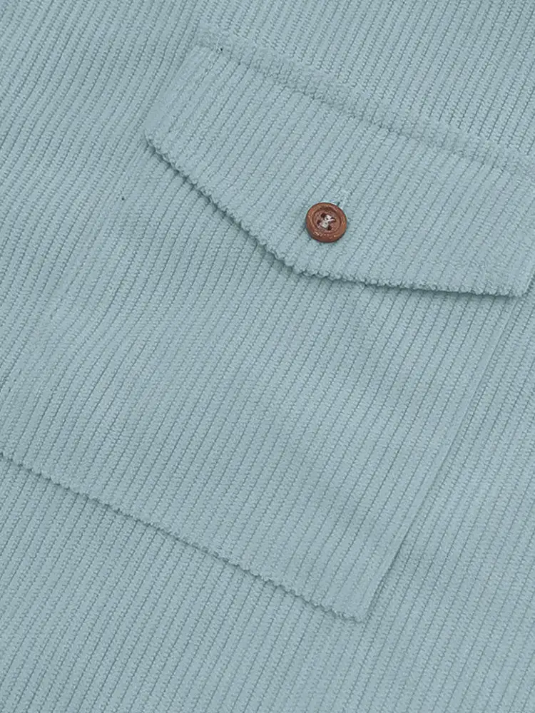 S Relaxed Ribbed Knit Short Sleeve Shirt