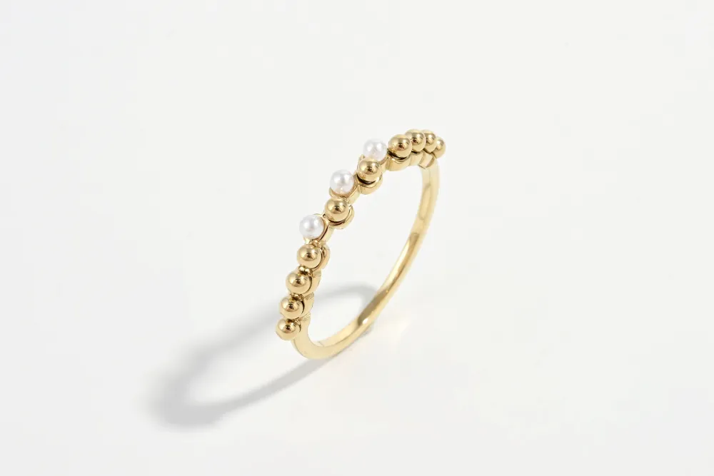 Textured Band Fashion Ring