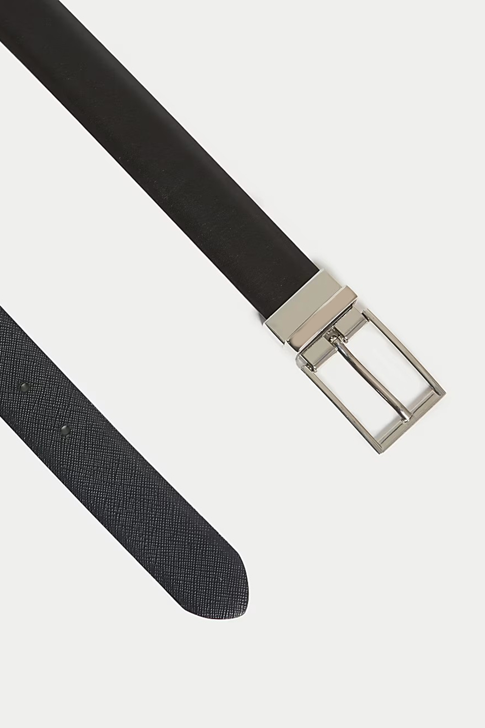 Reversible Adjustable Leather Belt