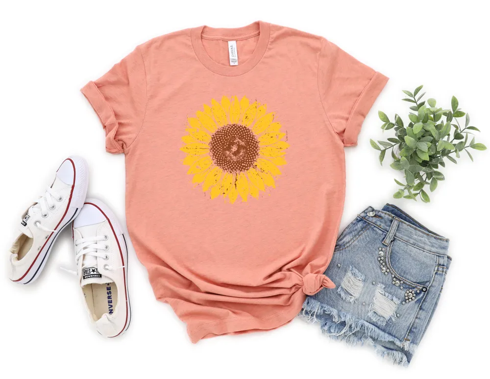 Sunflower Graphic Everyday Tee