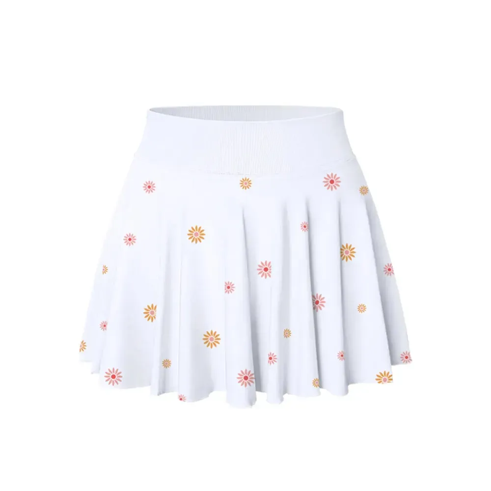 Women's Flowy Stretchy Flared Casual Mini Skirt