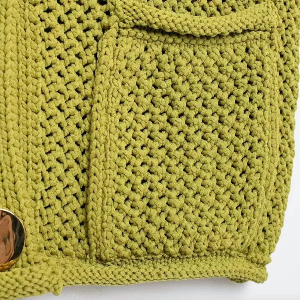 Knit Sleeveless Sweater Vest
