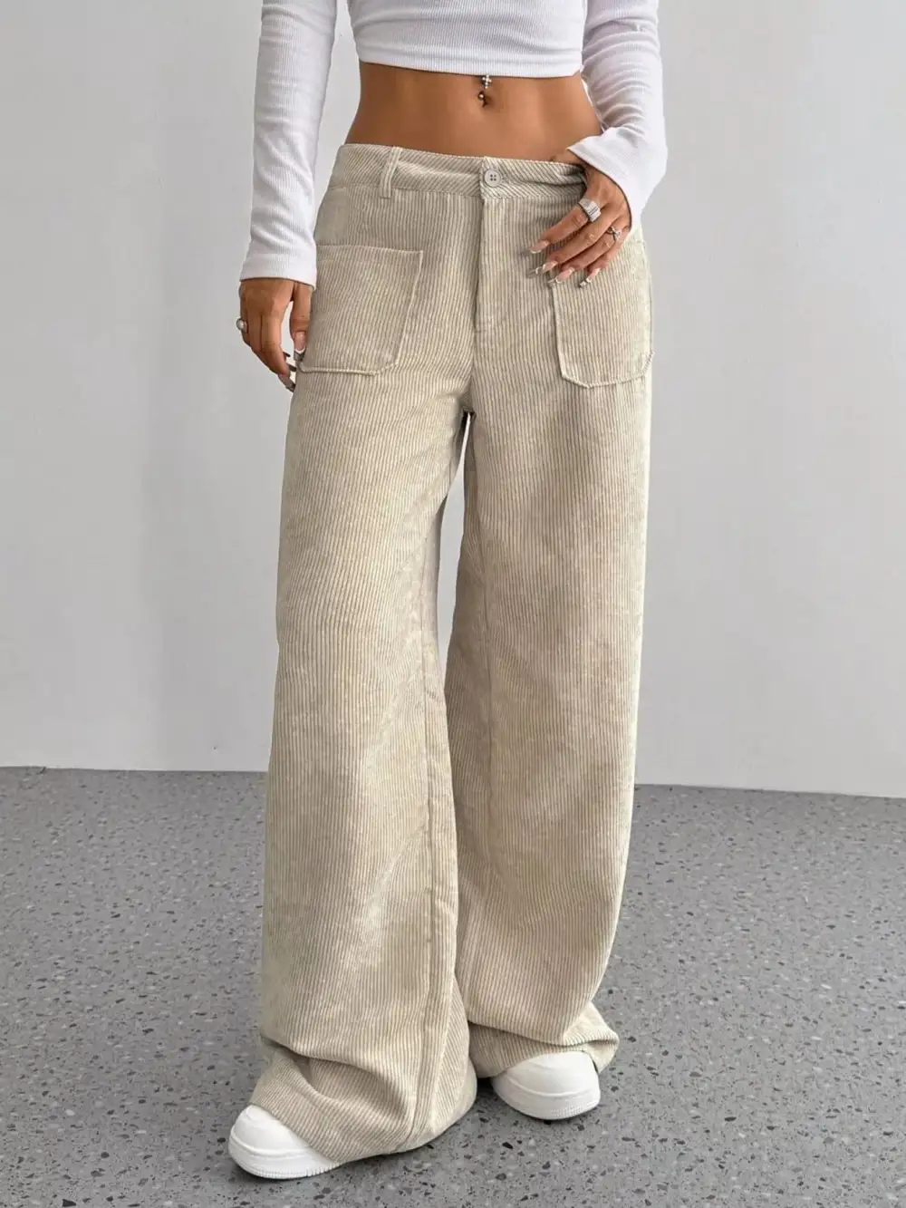 Everyday Corduroy Wide Leg Pants