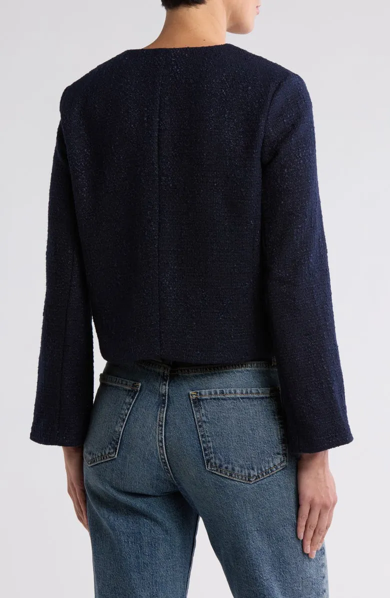 Cropped Tweed Jacket