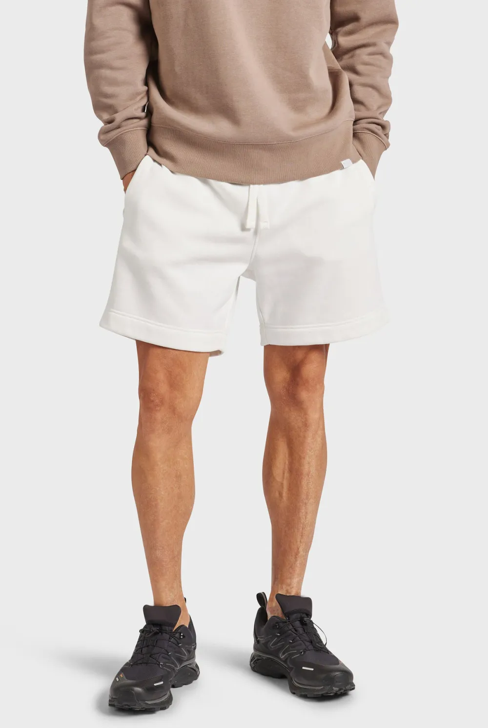 Light Gray French Terry Shorts