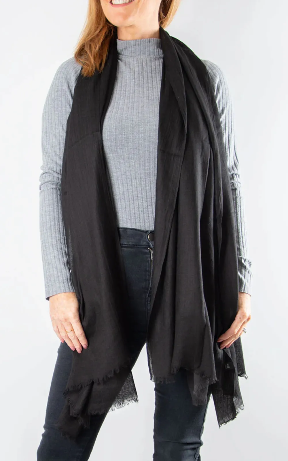 Solid Color Cotton Scarf For All Seasons