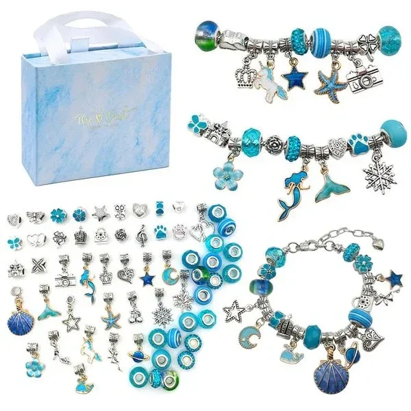 (🔥2024 BEST GIFT TO MY GRANDDAUGHTER🔥) DIY Crystal Bracelet Set🎁