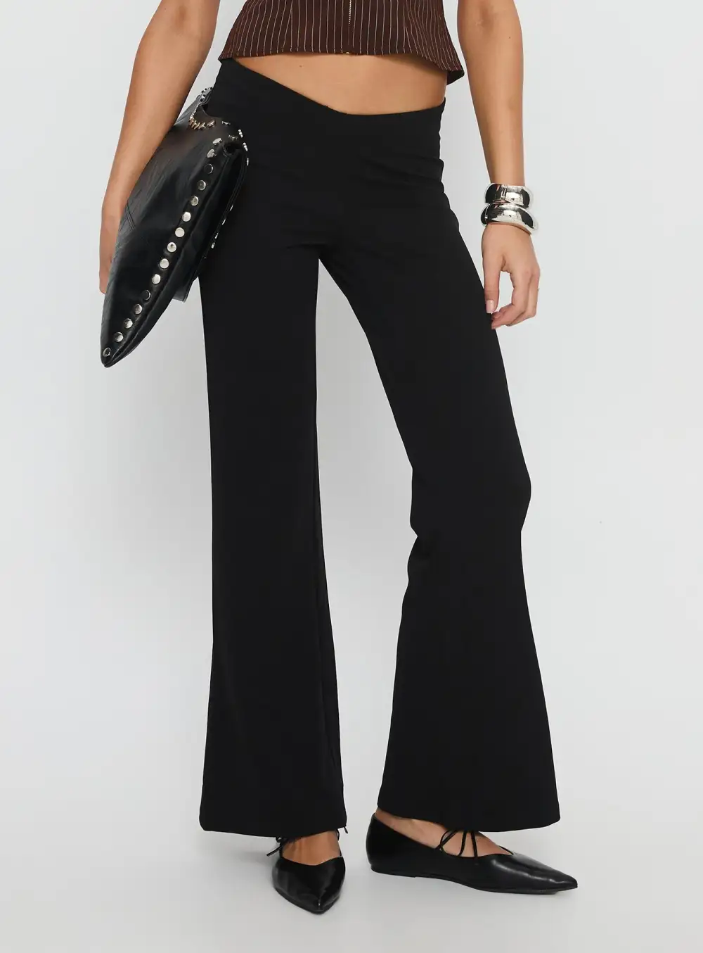 Showstopper Front Flared Pants