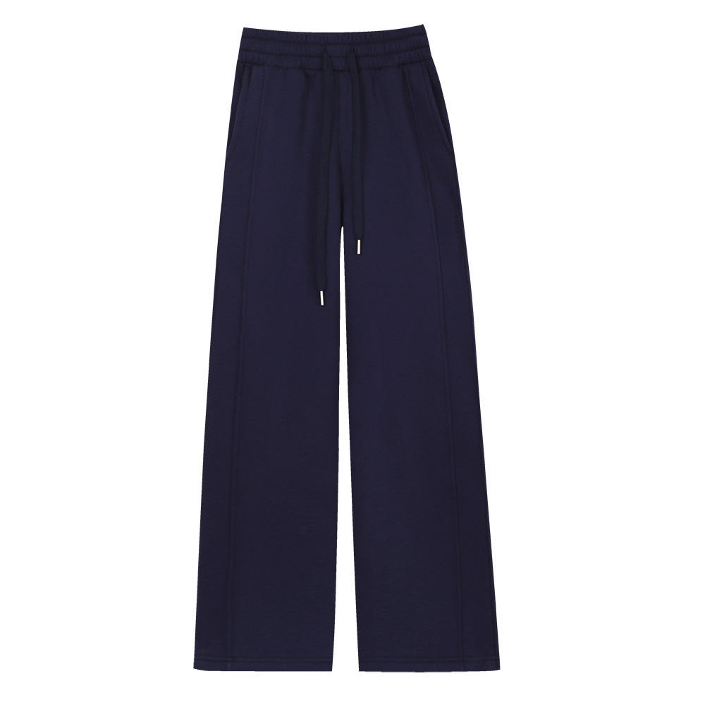 Women’s High-Waist Wide-Leg Fleece Sweatpants
