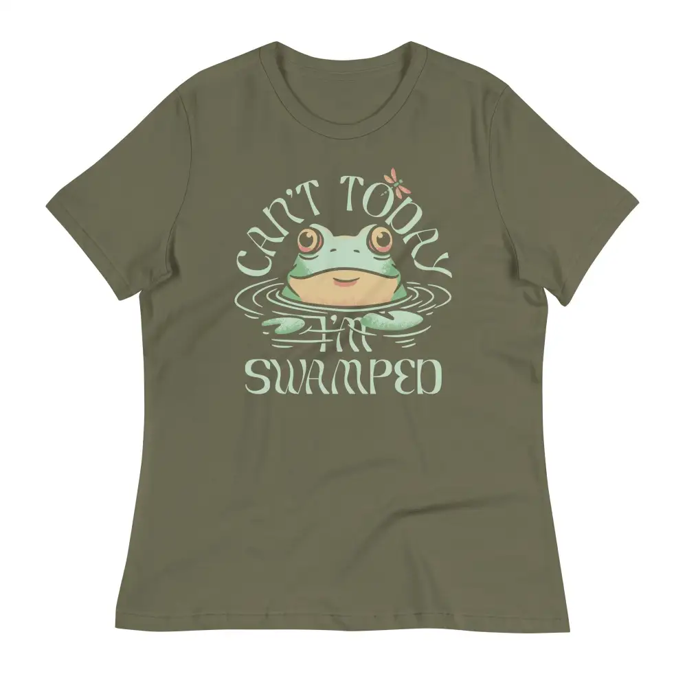 Can't Today I'm Swamped Women's Signature Tee