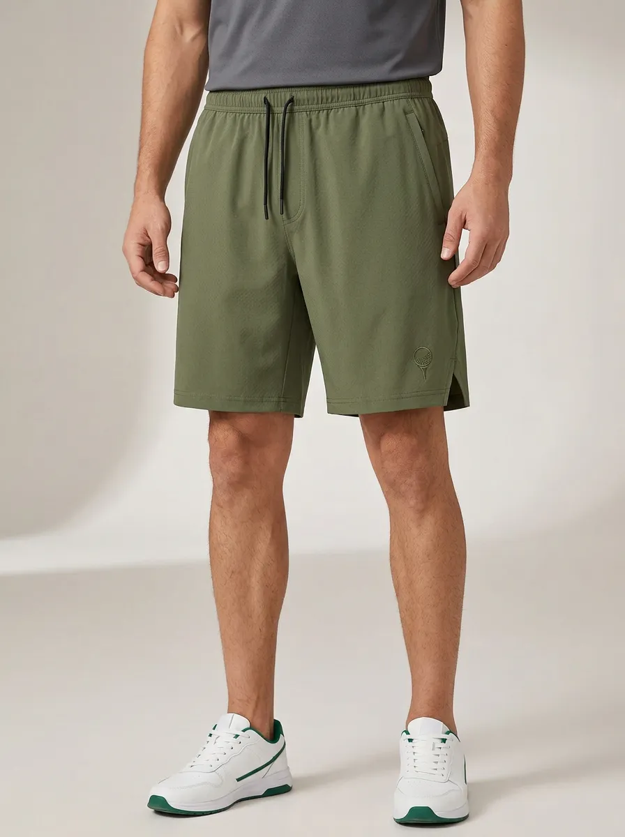 Fairway Golf-Ball Golf Athletic Shorts