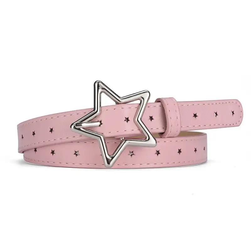 Pastel Star Buckle Belt