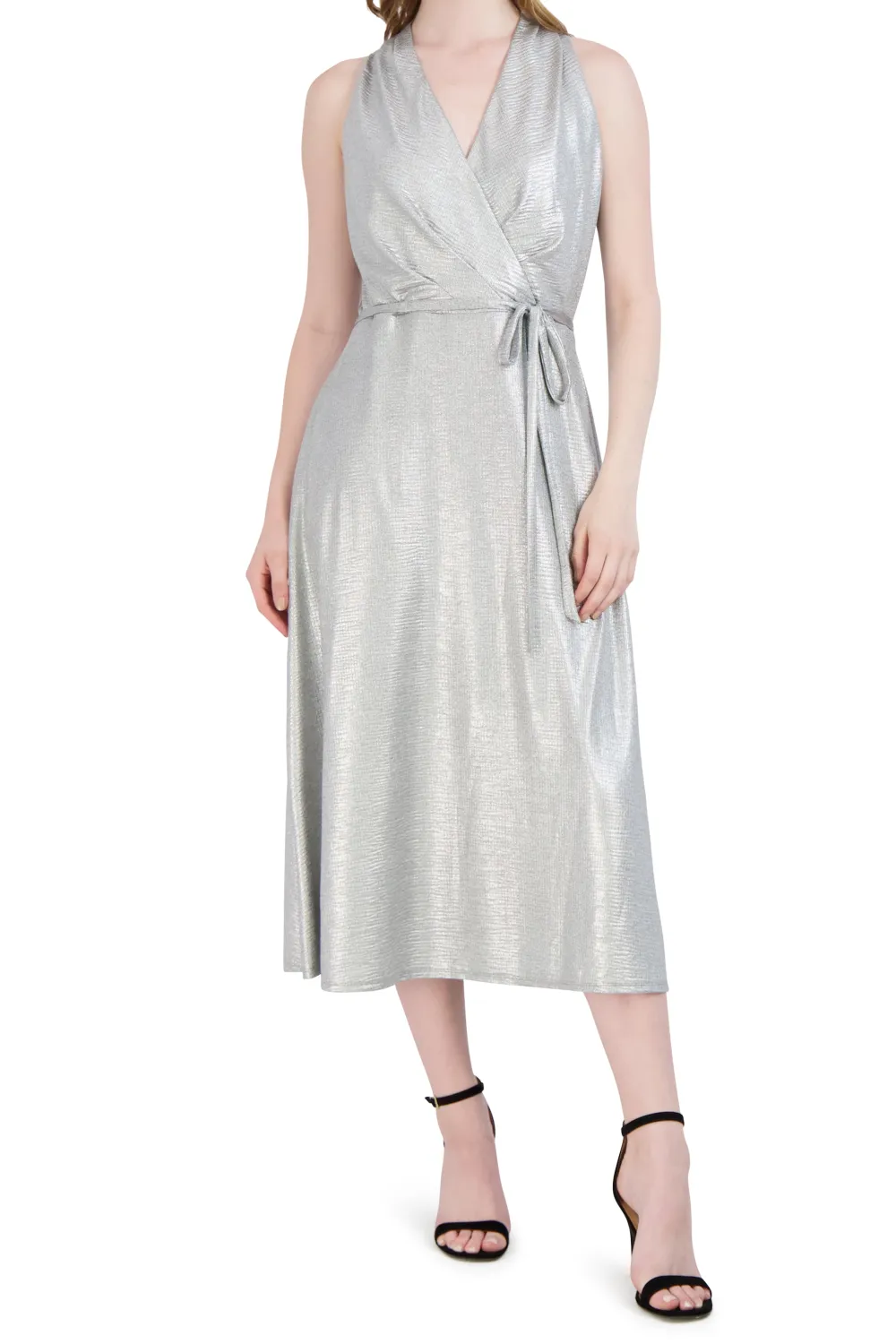 Halter Neck Midi Dress