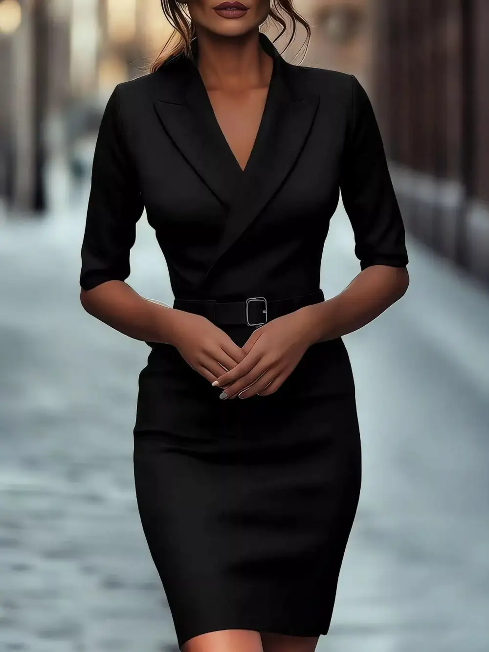 Wearable Cut Short Sleeve Dress
