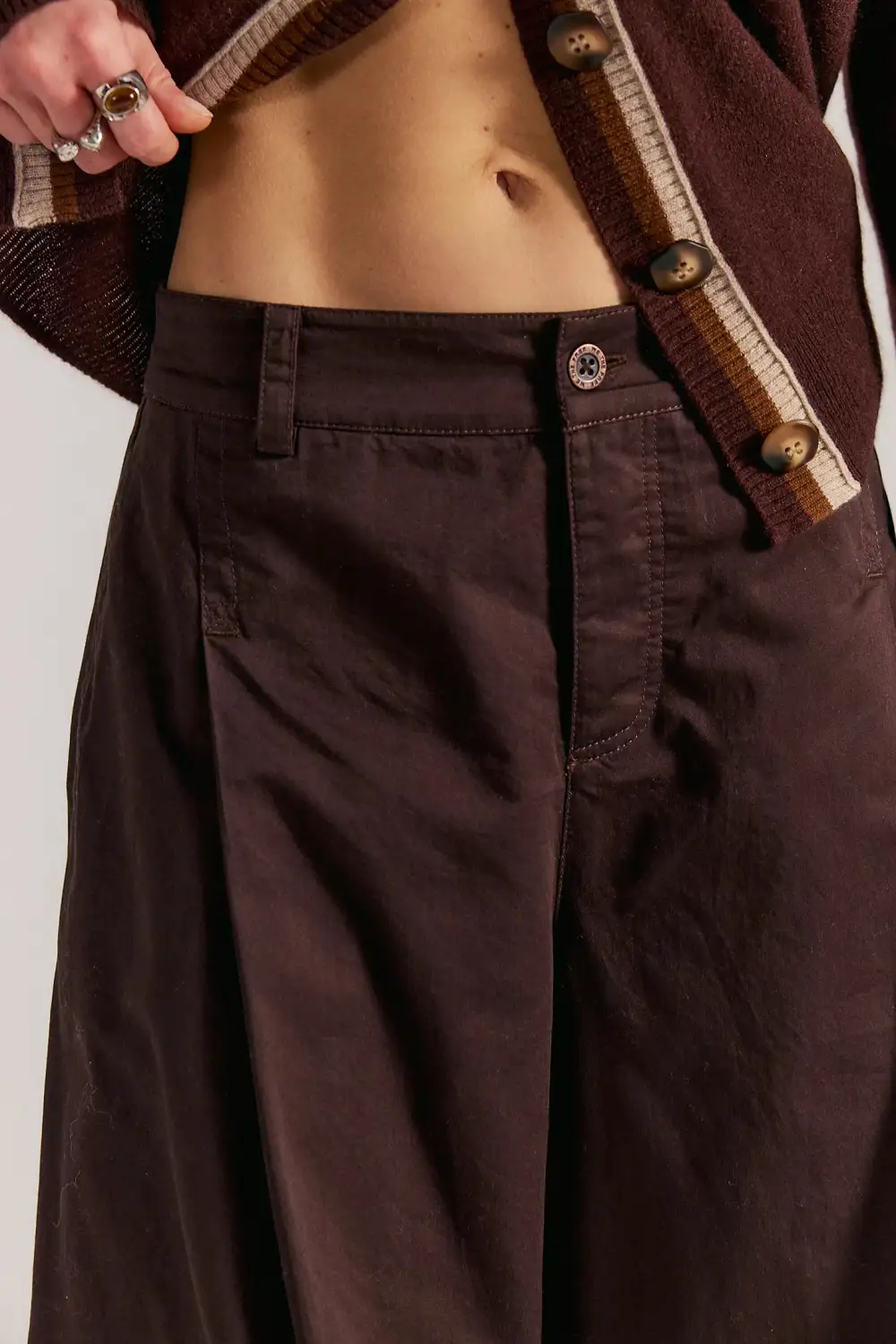 Women's Relaxed Office Wide Leg Pants
