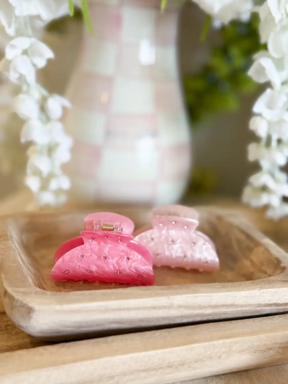 Pink Claw Clip