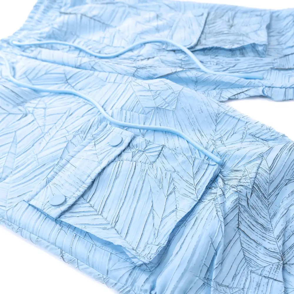 Utility Nylon Stacked Pants