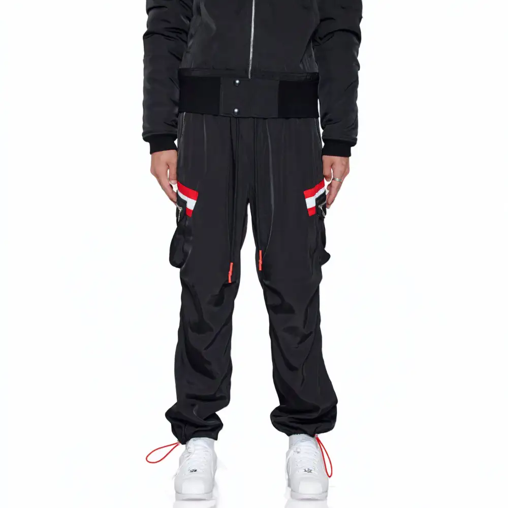 Reflective Tape Utility Cargo Pants