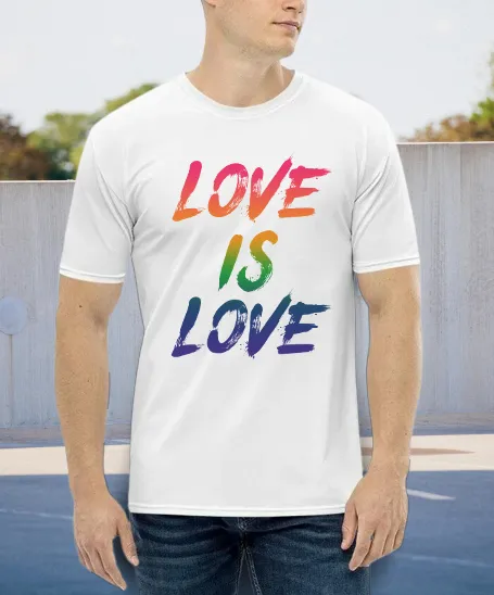 Men's Rainbow Short Sleeve T-shirt