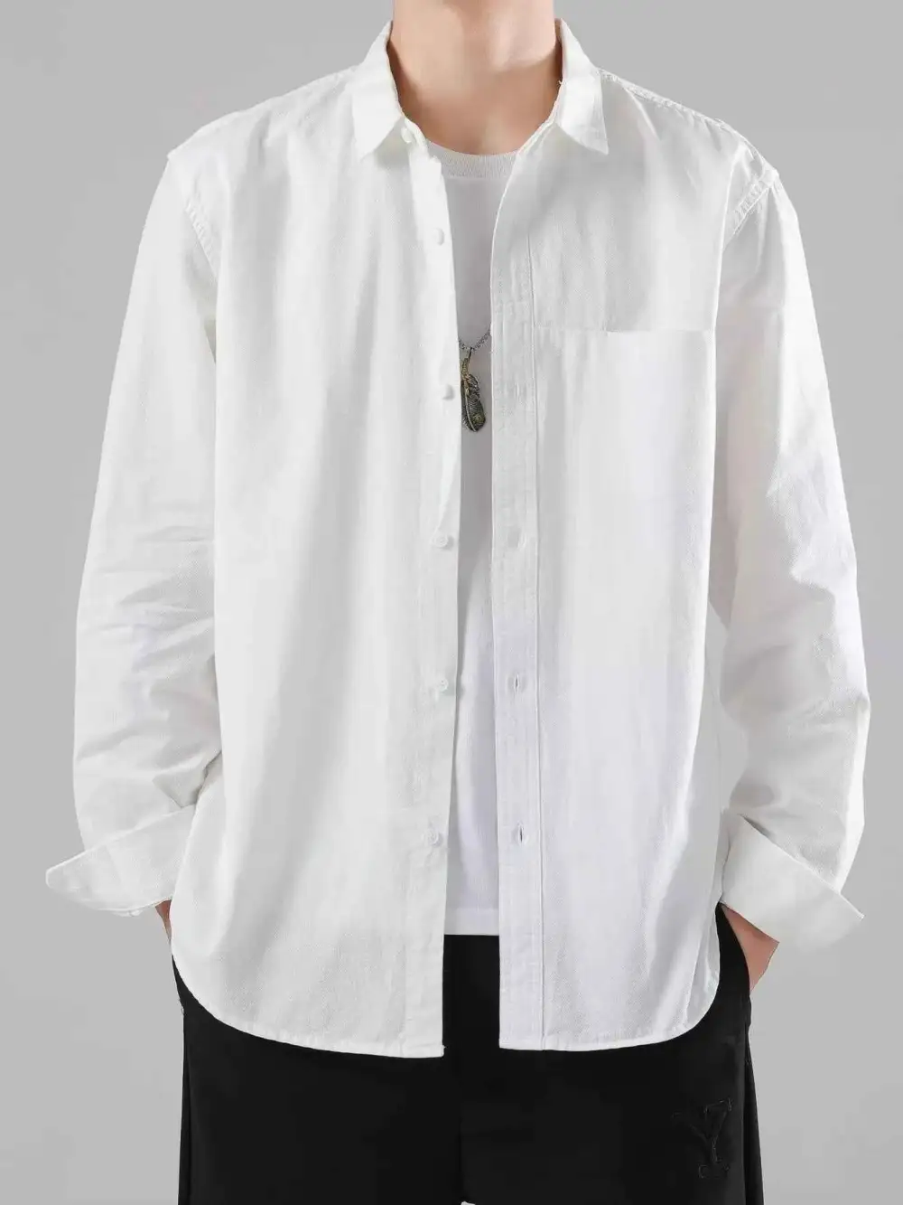 Button-Up Casual Shirt