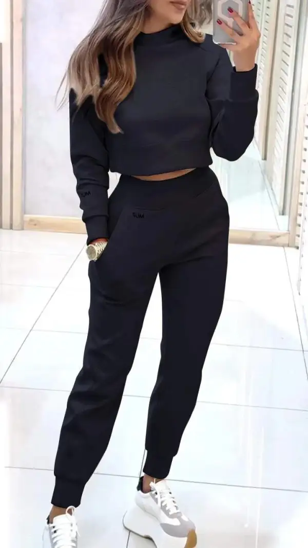Stand Collar Casual Dress
