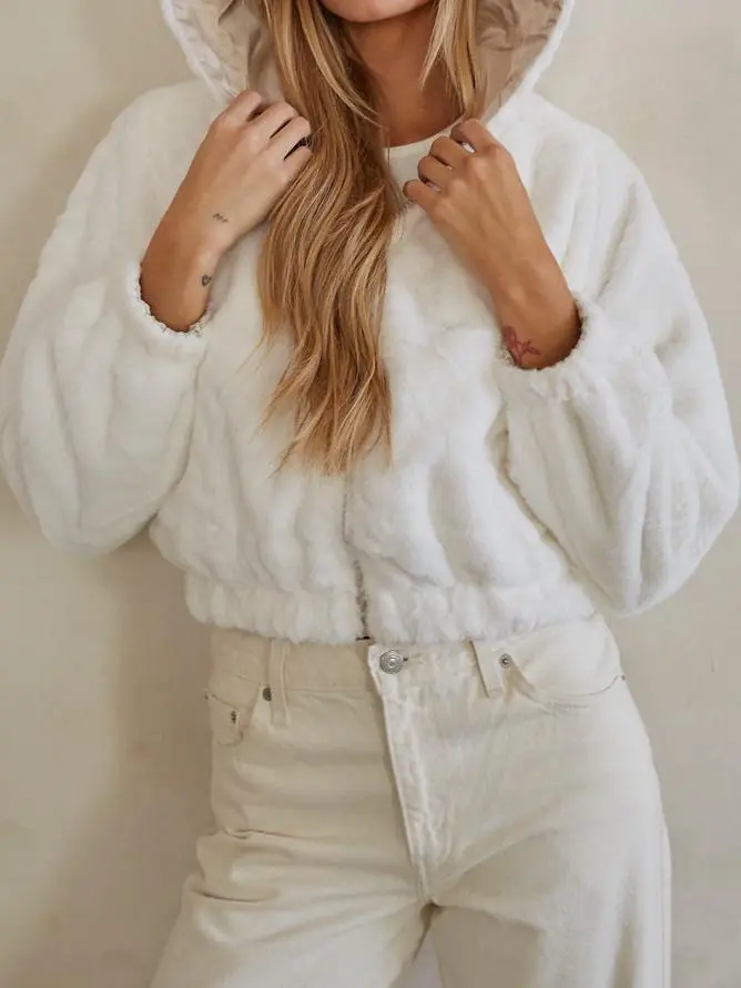 Reversible Faux Fur Jacket