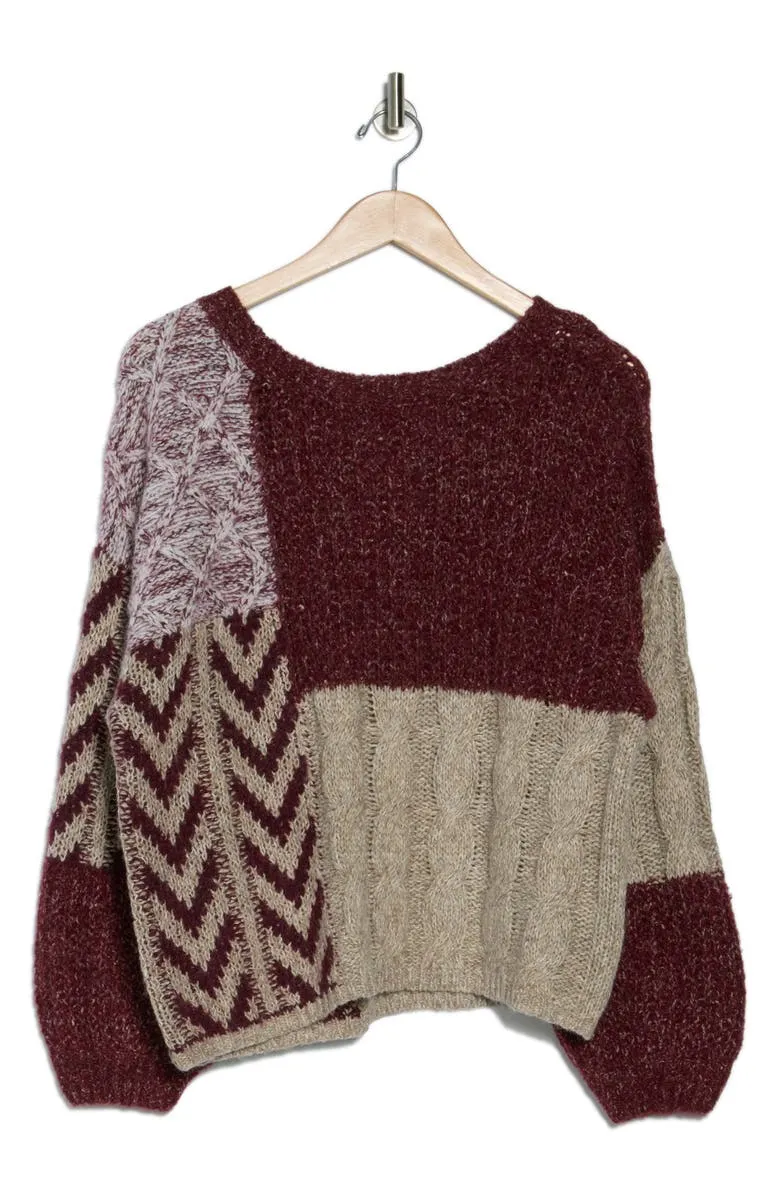 Colorblock Sweater
Blu Pepper