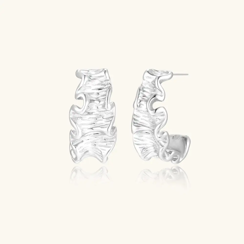 Ripple Wave Hoops
