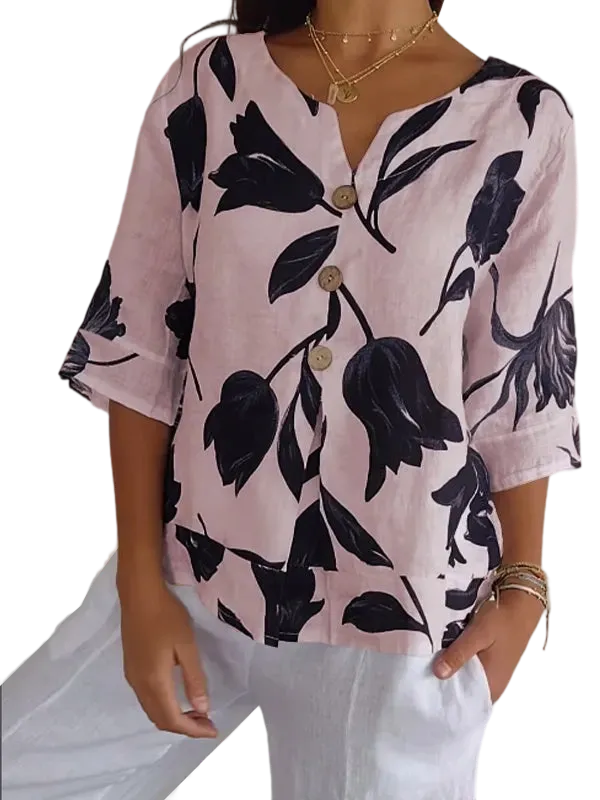 5PACK-Tank Tops for Women Summer V Neck T Shirts