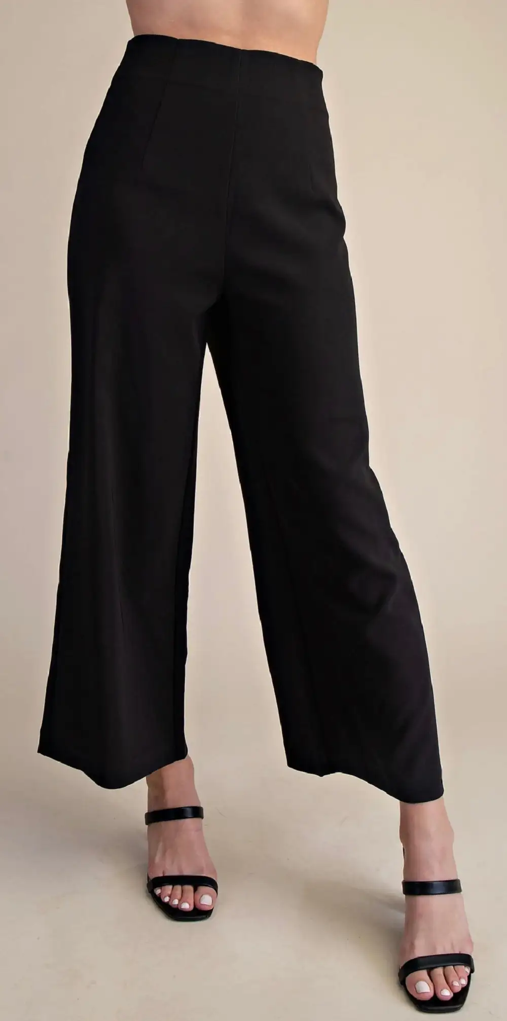 Weekend Roomy Zip Wide Leg Casual Pants