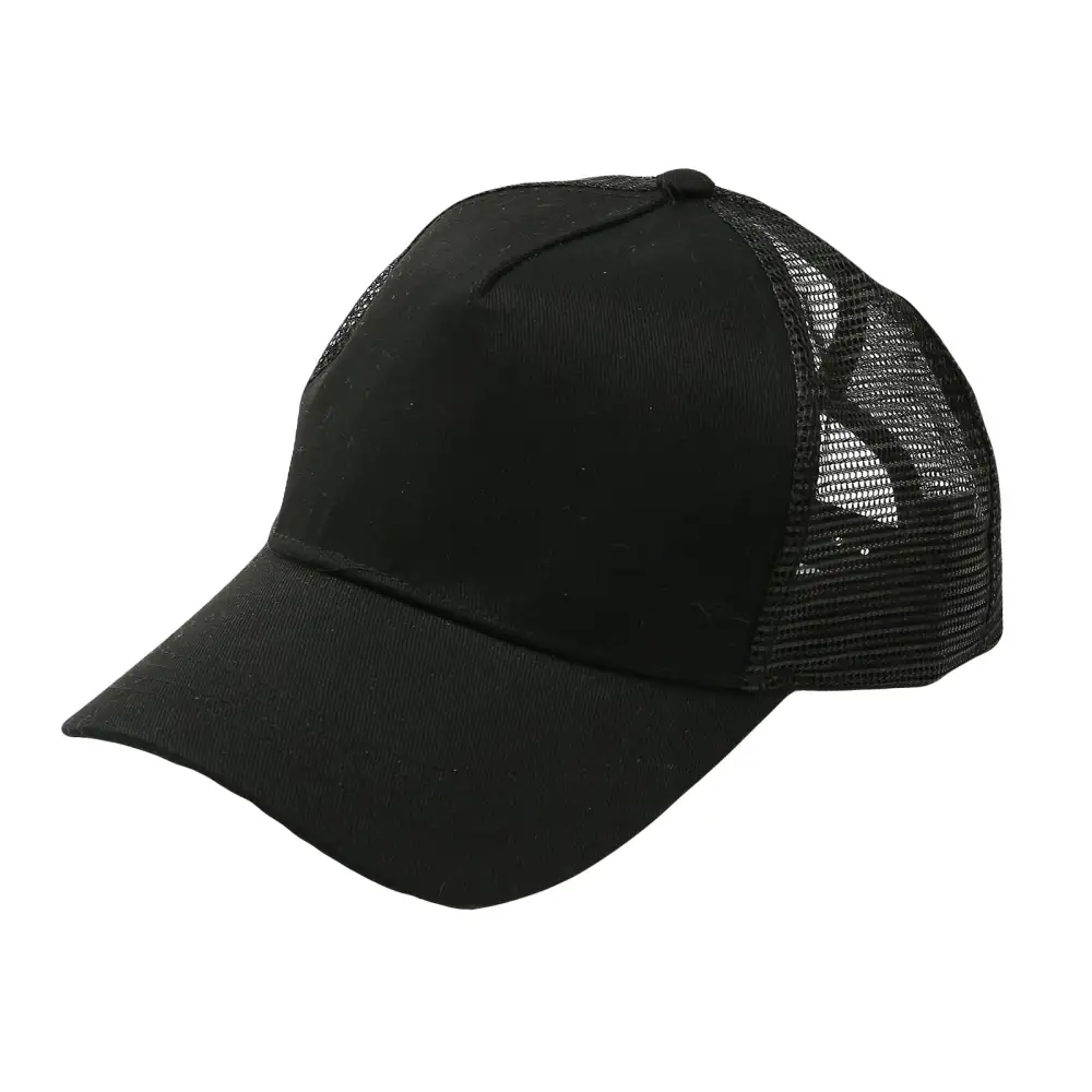 Cotton Ponytail Baseball Cap