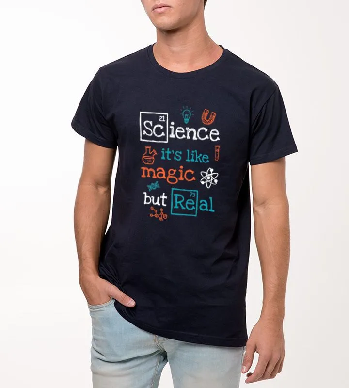 Science its like magic Short Sleeve T-Shirt