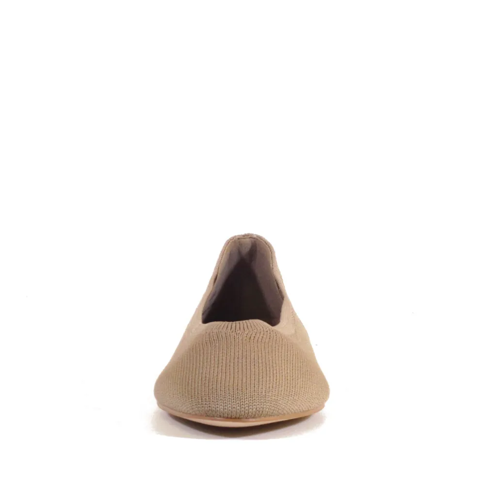 Stretch Knit Ballet Flats
