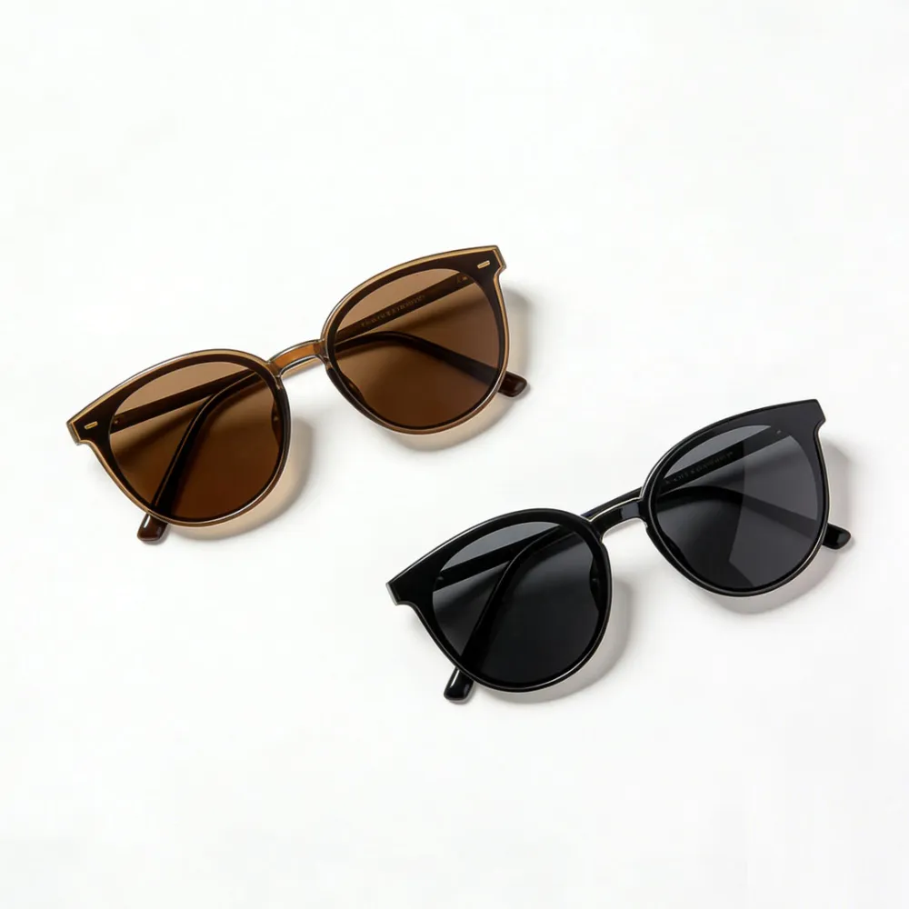 Unisex classic retro sunglasses with UV protection