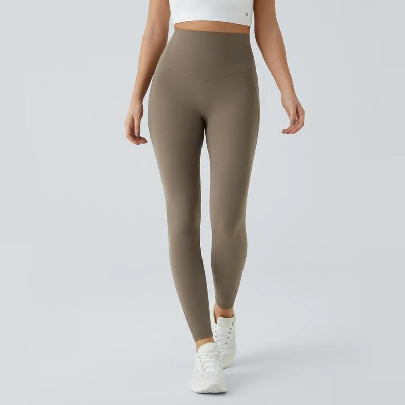 High Waisted Tummy Control Side Pocket Shaping Training Leggings – 🔥 40% OFF Today Only!