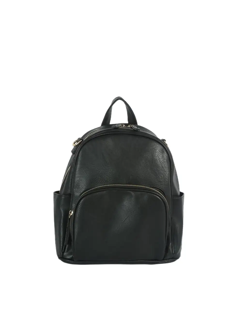 Classic Faux Leather Backpack